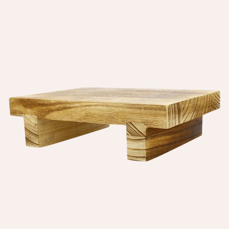 Repose-pieds en bois de bambou pour chevet, escabeau en bois vintage, mini se lever, antidérapant, chambre à coucher, HOKitchen pour adultes et enfants