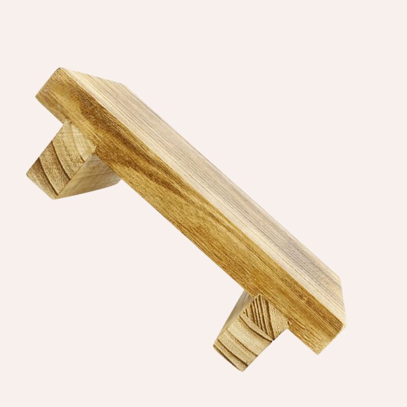Repose-pieds en bois de bambou pour chevet, escabeau en bois vintage, mini se lever, antidérapant, chambre à coucher, HOKitchen pour adultes et enfants – Image 3