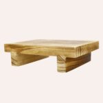 Repose-pieds en bois ergonomique pour enfants et adultes – Confort et pratique