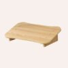 Repose-Pied Bureau Bois Ergonomique - Support Inclinable Confort