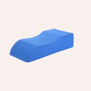 Coussin Repose-Jambes Ergonomique Forme S Mousse Mémoire Anti-Varices
