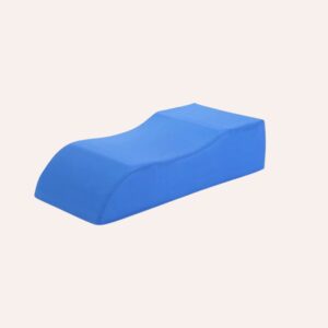 Coussin Repose-Jambes Ergonomique Forme S Mousse Mémoire Anti-Varices