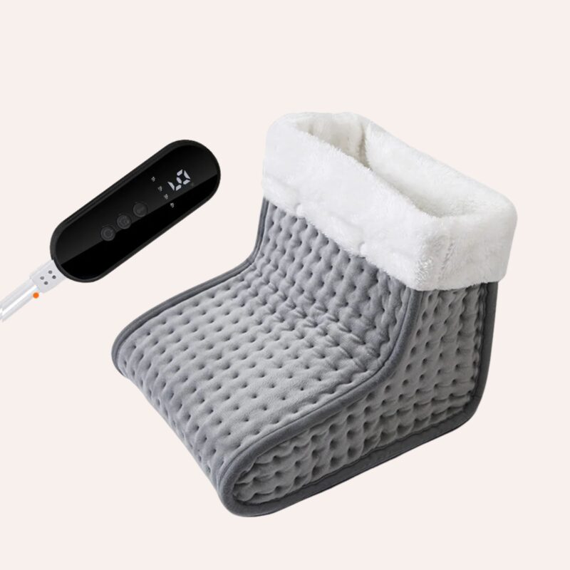 Chauffe-Pieds Électrique 100W Télécommande 4 Vitesses Minuteur Lavable Thérapeutique – Image 5