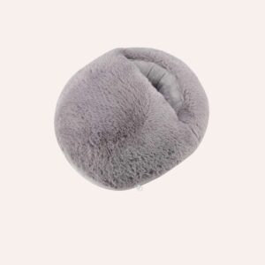 Coussin Chauffant Pieds USB Unisexe Velours Lavable Température Constante