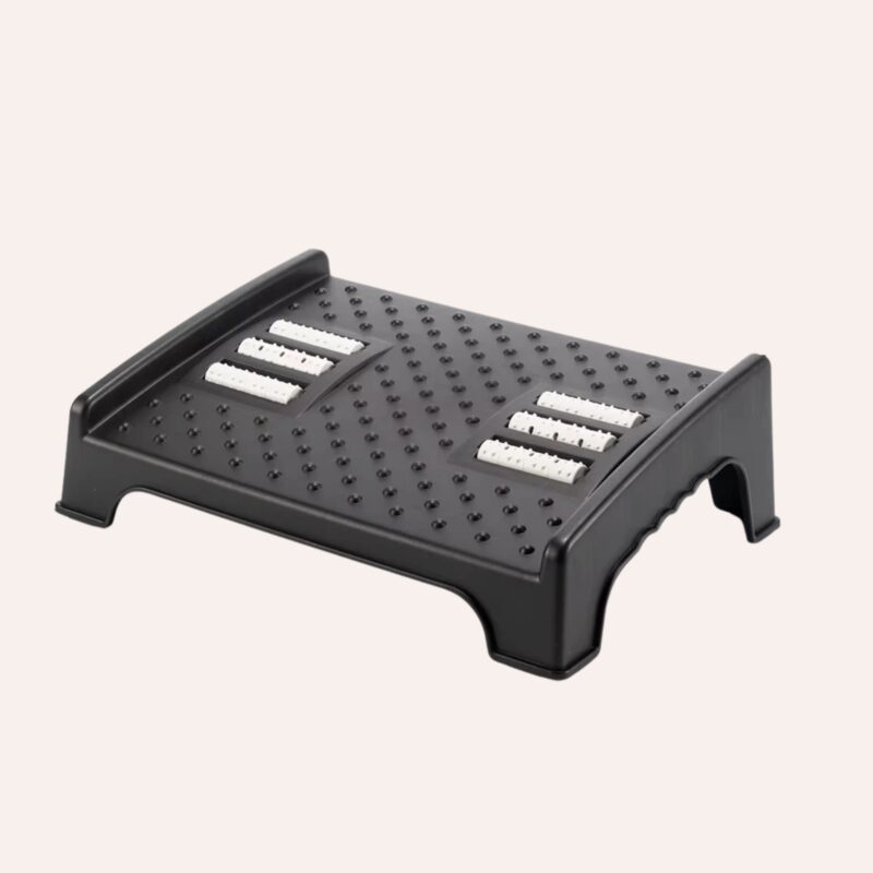 Repose-Pieds Ergonomique Bureau Antidérapant Surface Massage Soulagement Douleur