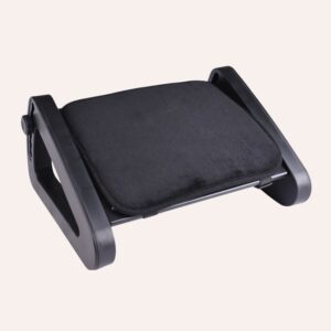 Repose-Pieds Ergonomique PP 6 Hauteurs 16.5x12.2" Surface Massage Antidérapant