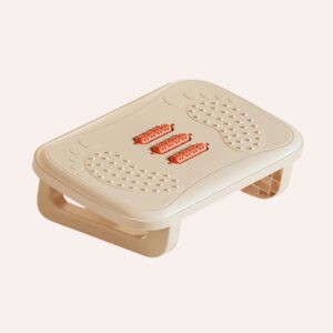 Repose-Pieds Ergonomique Rouleaux Massage Soulagement Douleur Compact Bureau