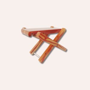 Repose-Pieds Guitare Bois Massif Réglable Miwayer Antidérapant Musical Portable