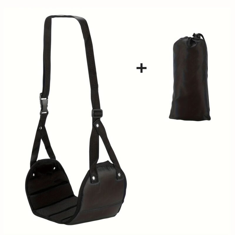 Hamac Voyage Avion Mousse Mémoire Forme Réglable 90-190cm Sac Rangement – Image 2