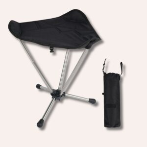 Tabouret Camping Pliable Oxford Aluminium 35x35cm Randonnée Multifonction
