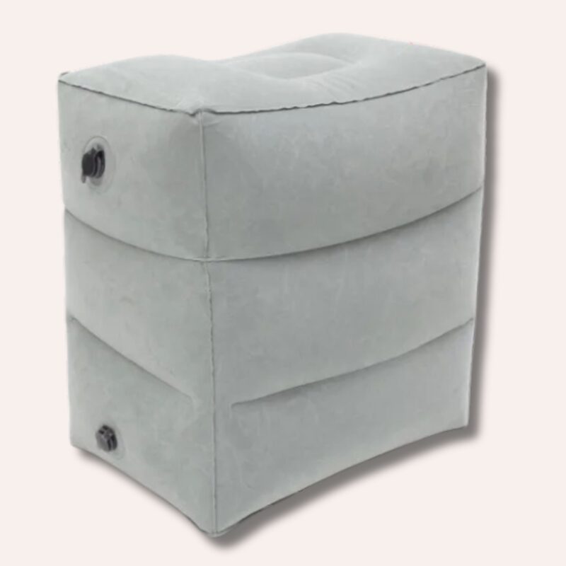 Repose-Pieds Gonflable Voyage - Coussin Avion Portable Enfant Adulte