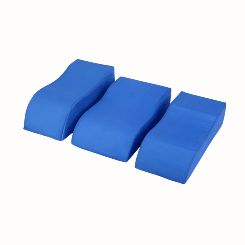 Coussin Repose-Jambes Ergonomique Forme S Mousse Mémoire Anti-Varices – Image 3