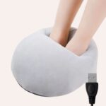 Chauffe-Pieds Électrique USB Flanelle Thermostat Bureau Hiver Chauffant