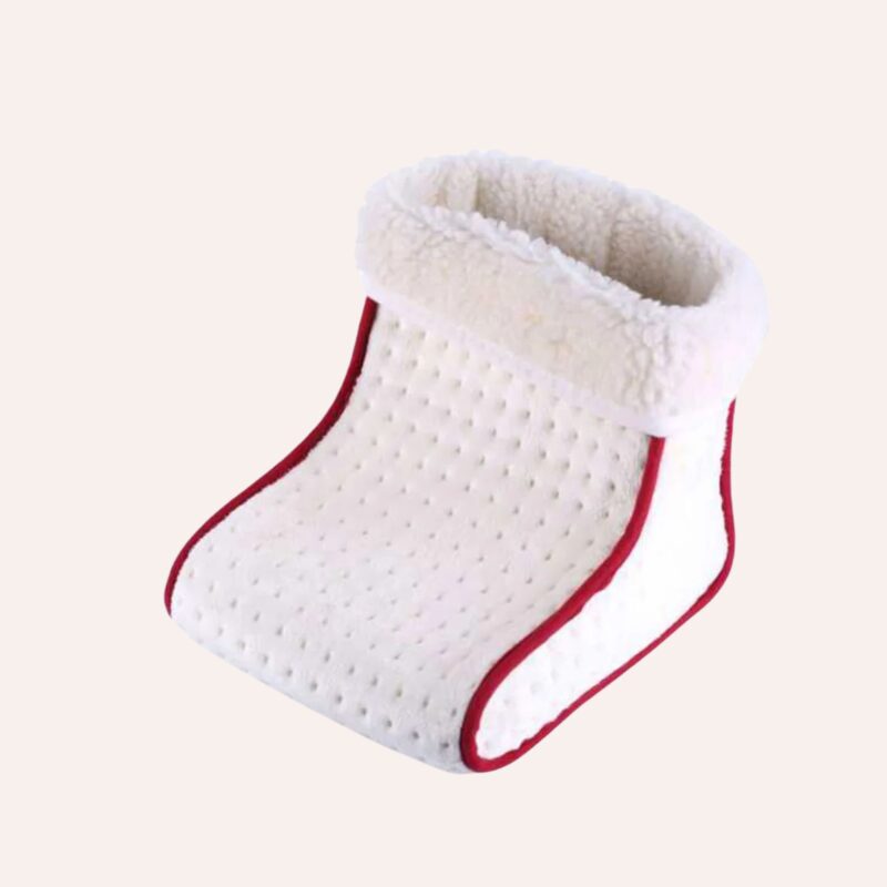 Chaussons Chauffants Électriques 24W 5 Températures Arrêt Auto 60min Lavables – Image 6