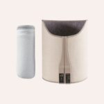 Chauffage Personnel Portable Pliable 170W Bureau Cylindre Jambes Thermostat