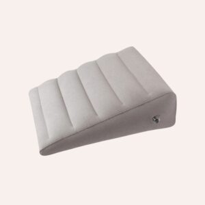 Oreiller Gonflable Multifonction PVC Dos Genoux Jambes Camping Portable