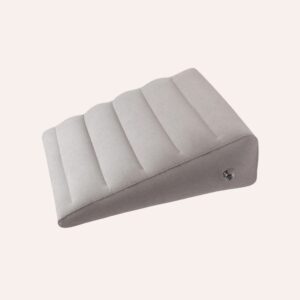 Oreiller Gonflable Multifonction PVC Dos Genoux Jambes Camping Portable