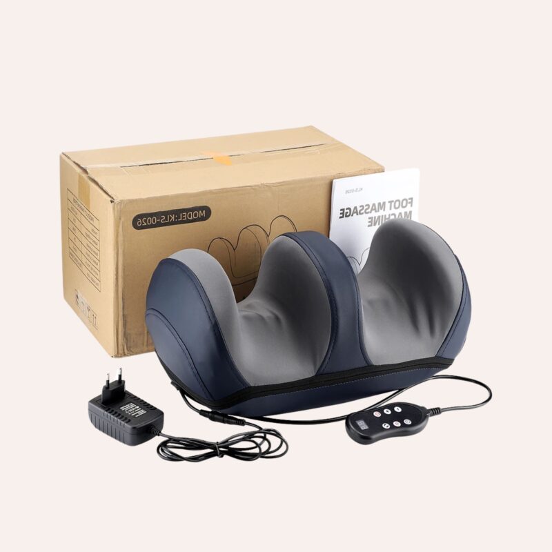 Masseur Pieds Jambes 20 Têtes 3D Luminothérapie Rouge Télécommande 10D