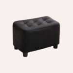 Poufs Empilables Cuir Design - Tabourets Modulaires Antidérapants Salon Moderne