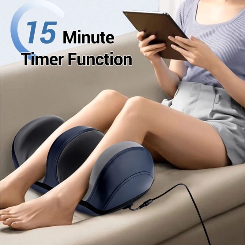 Masseur Pieds Électrique Thérapie Lumière Rouge Chauffage Télécommande – Image 3