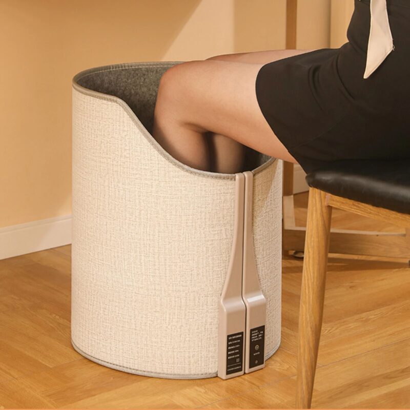 Chauffage Personnel Portable Pliable 170W Bureau Cylindre Jambes Thermostat – Image 4