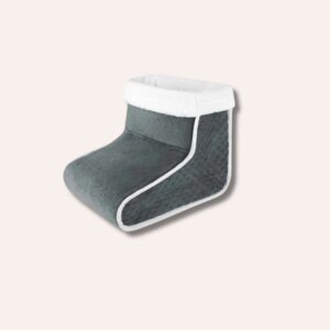 Chauffe-Pieds Électrique Botte 6 Températures 4 Minuteurs PTC Ignifuge