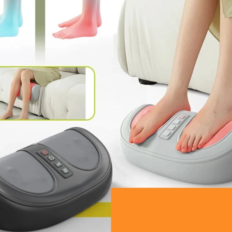 Masseur Pieds Électrique 4D Shiatsu Chauffant 42°C 3 Intensités Portable – Image 5