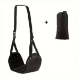 Hamac Voyage Avion Mousse Mémoire Forme Réglable 90-190cm Sac Rangement
