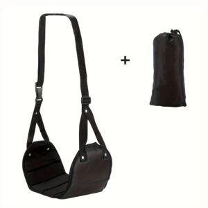 Hamac Voyage Avion Mousse Mémoire Forme Réglable 90-190cm Sac Rangement