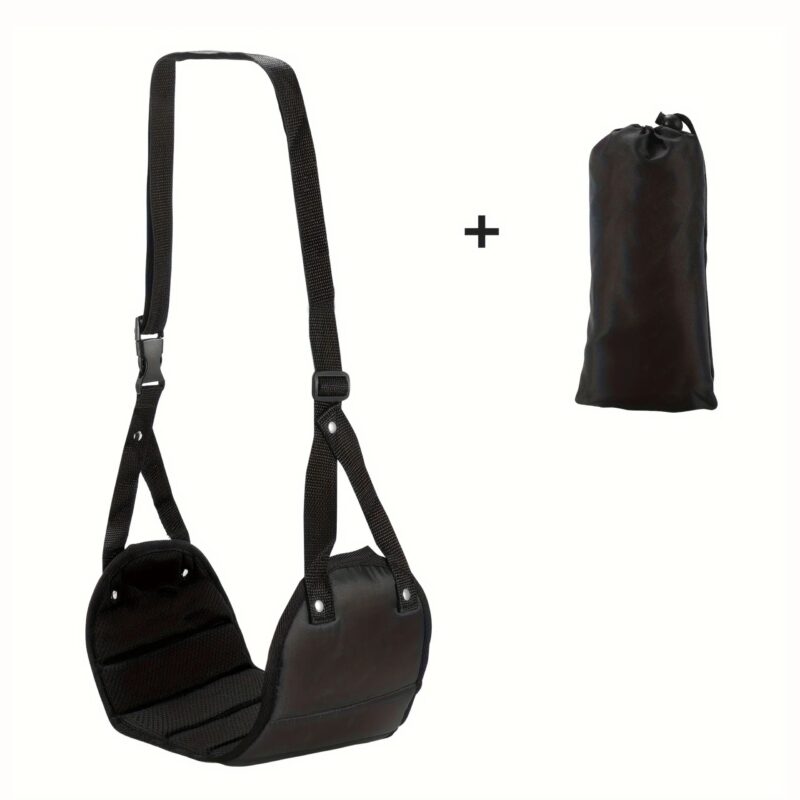 Hamac Voyage Avion Mousse Mémoire Forme Réglable 90-190cm Sac Rangement