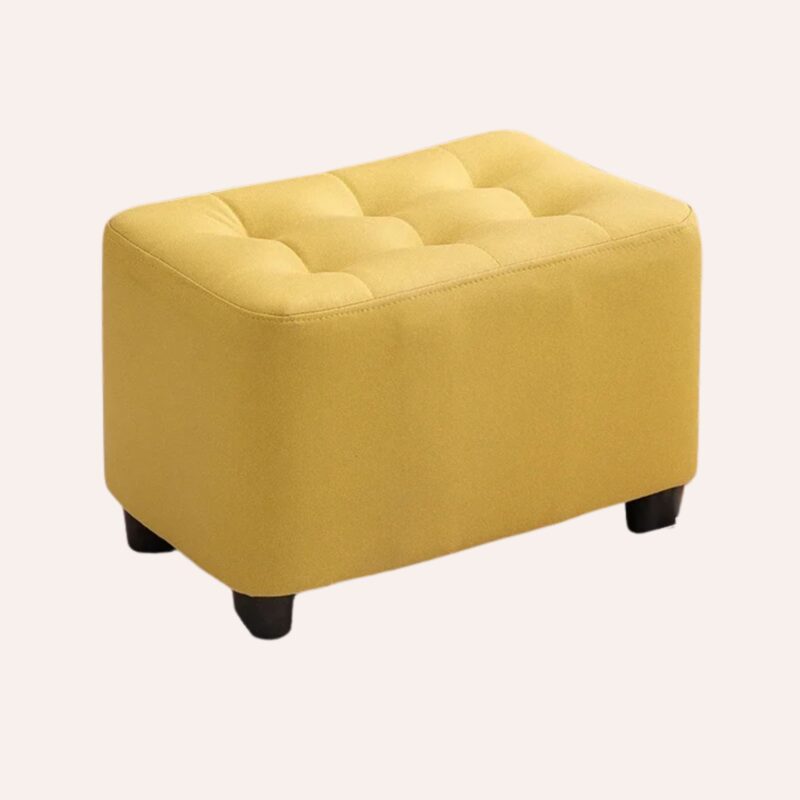 Poufs Empilables Cuir Design - Tabourets Modulaires Antidérapants Salon Moderne – Image 5
