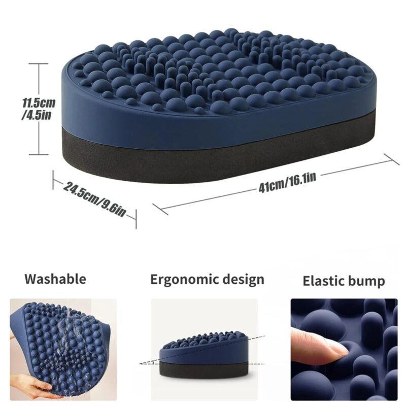 Masseur de pied sous bureau en silicone pour soulagement de la fasciite plantaire – Image 2