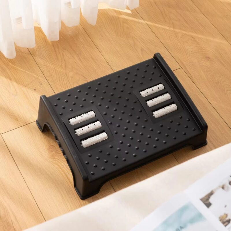 Repose-Pieds Ergonomique Bureau Antidérapant Surface Massage Soulagement Douleur – Image 6