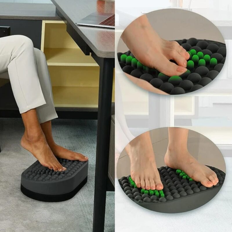 Masseur de pied sous bureau en silicone pour soulagement de la fasciite plantaire – Image 3