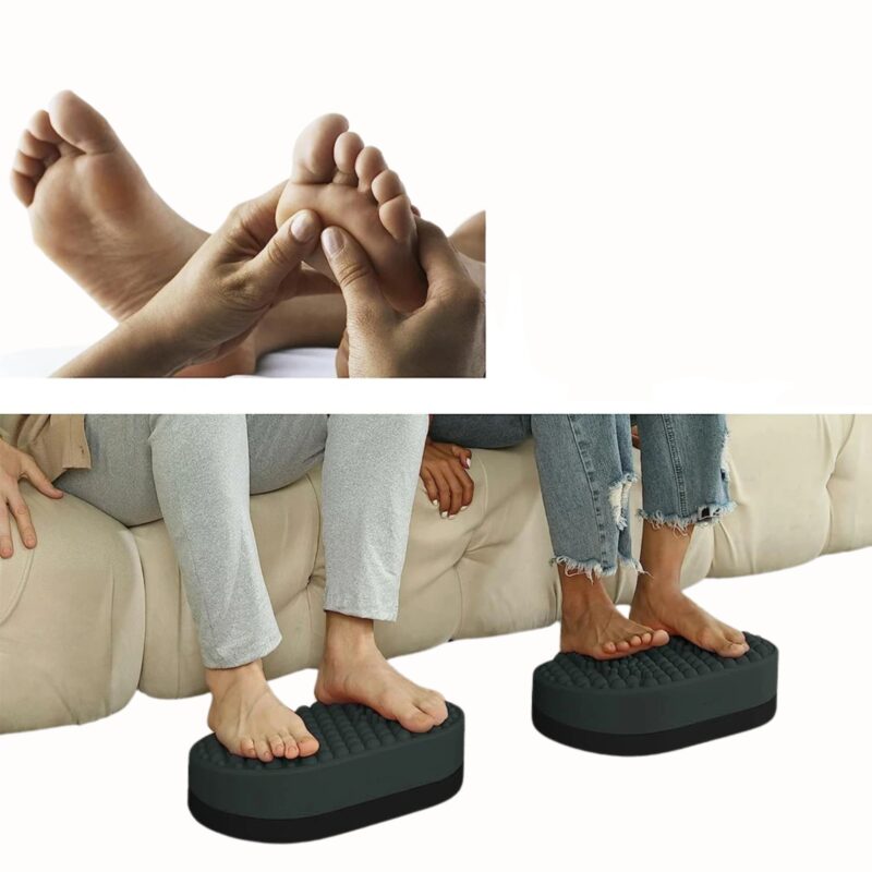Repose-Pieds Silicone Bureau Massage Acupression Fasciite Plantaire EVA 150kg – Image 7