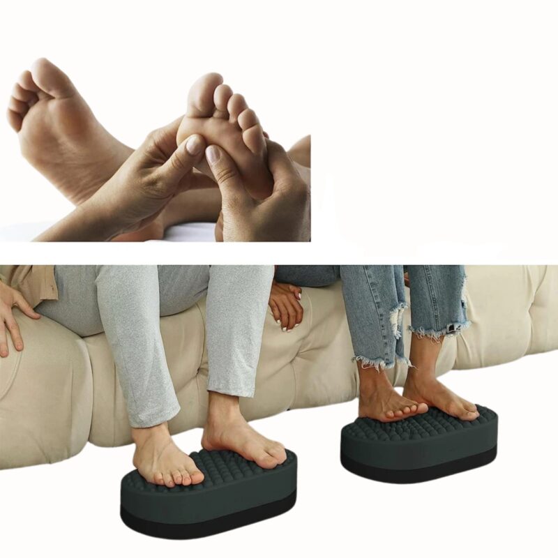 Repose-Pieds Silicone Bureau Massage Acupression Fasciite Plantaire EVA 150kg – Image 7