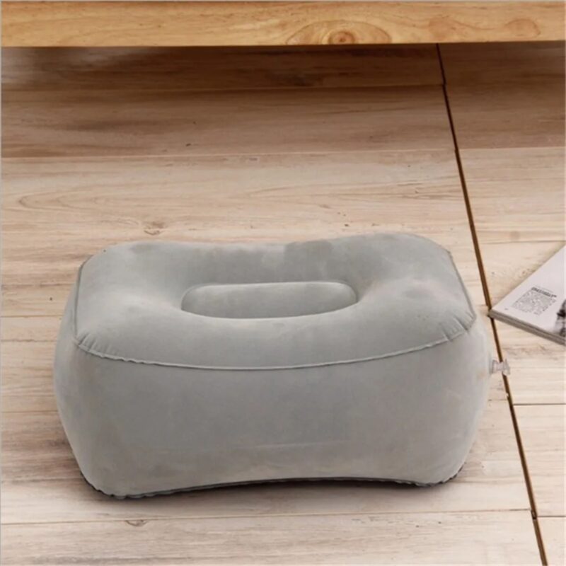 Coussin Gonflable PVC Voyage Bureau 37x30x20cm Anti-Fuite Floqué Circulation – Image 8