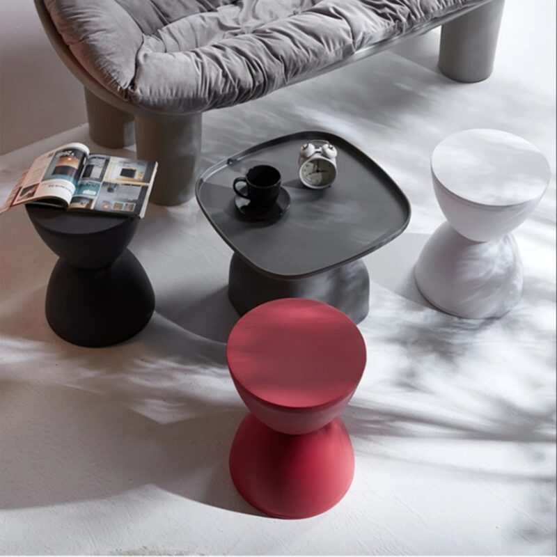 Pouf Repose-Pied Design Minimaliste - Rangement Multifonction Salon – Image 9